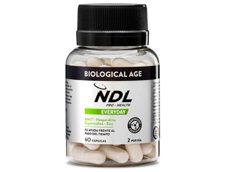 Ndl Pro-Health Idade Biológica 60 Cápsulas NDL PRO-HEALTH