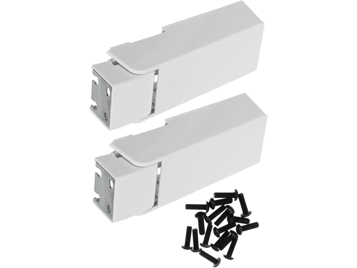 Kit De Substituição Dobradiças Mola Para Porta Freezer Stahad 2 Peças Com Carcaça Metal E Parafusos Mini Geladeira