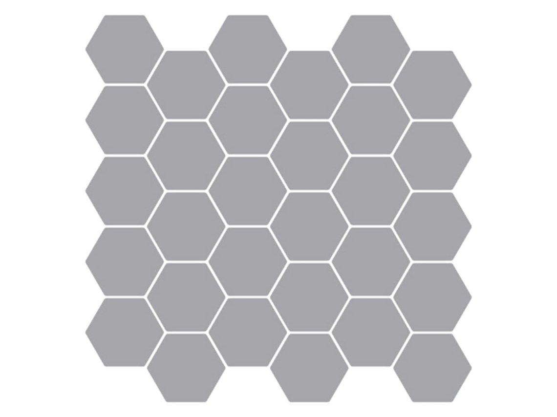 Vidaxl Azulejo Hexagonal 20 Unid. Cinzento 30 X 30 Cm