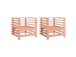 Garden Chair, Garden Chairs Vidaxl Marrom Madeira De Douglas (n/a)