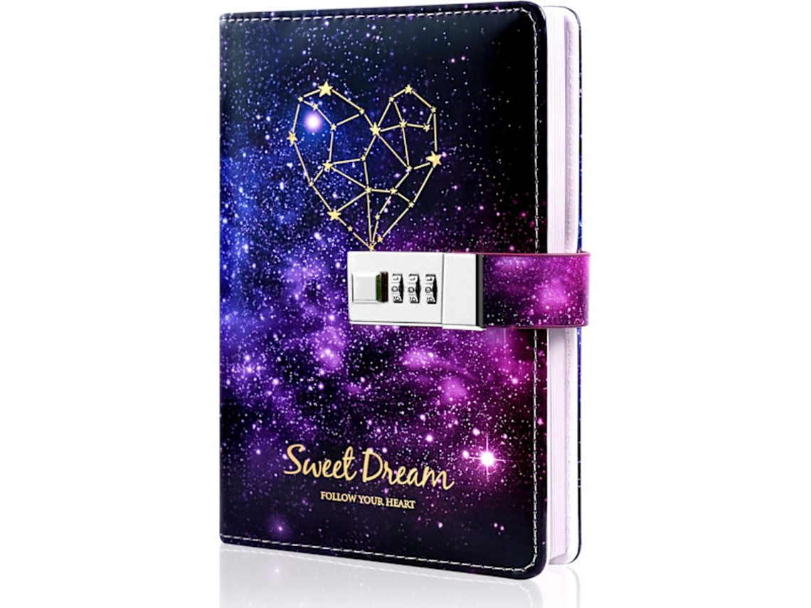Caderno Minimalista Personalizado com Senhas do Novo Zodíaco de 2025, Caderno Multifuncional para Escritório e Negócios BRILVIBERA
