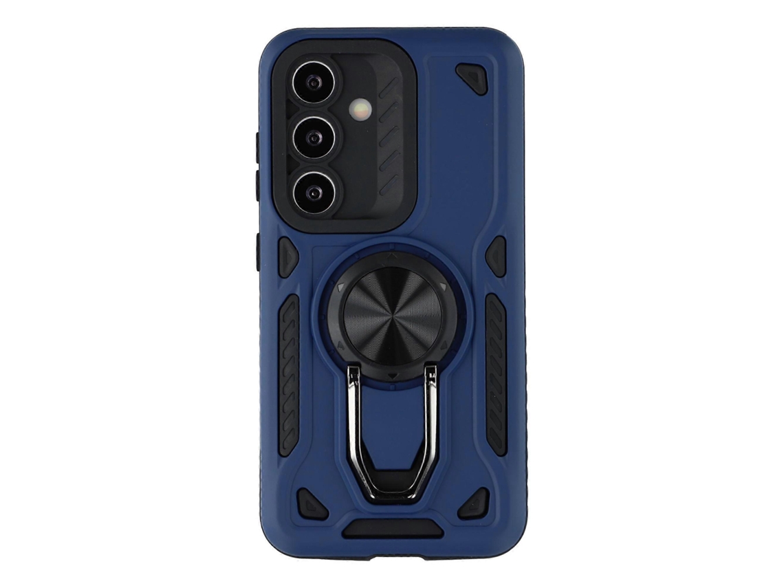 Capa Tkdaddy Para Samsung Galaxy A36 5g Com Suporte À Prova De Choque Em Tpu Capa Traseira Para Pc, Azul Marinho