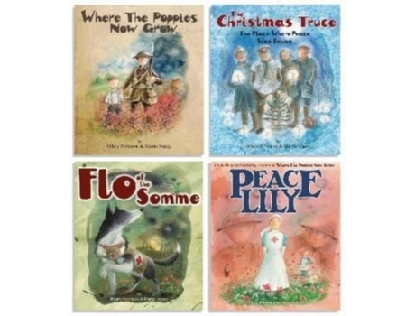 Livro Where The Poppies Now Grow - The Complete Collection Of 4 Books De Hilary Robinson (inglês)