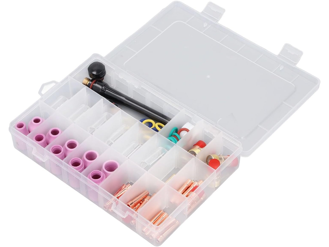 Kit De 81 Peças De Vidro E Maçarico Wp171826