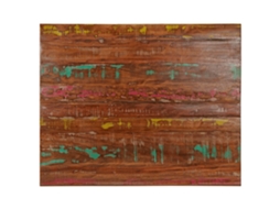 Table Top, Table Tops Vidaxl Marrom Madeira (100 X 80 Cm)
