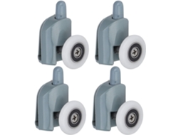 Polias De Focket Para Portas Chuveiro, Rodas Vidro 5 A 6 Mm, Uso Em Ba