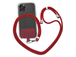 Prático E Elegante Cordão Para Celular Com Suporte Para Celular