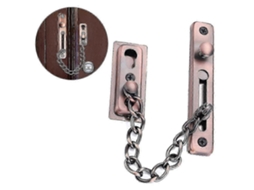 Corrente De Segurança Para Porta, Confiável, Trava Escovada Porta