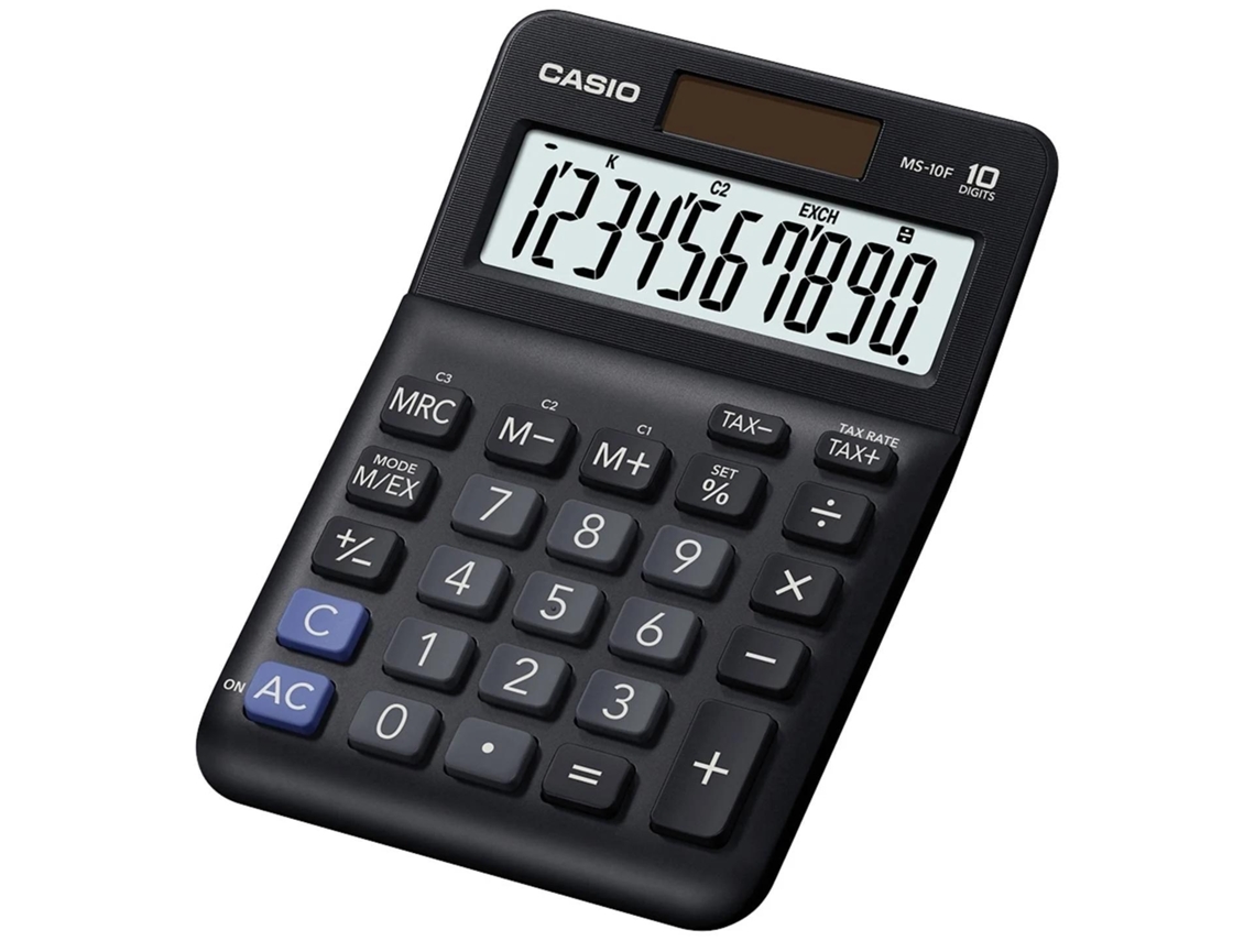 Calculadora de Secretária CASIO MS-10F (Outlet Caixa Aberta )