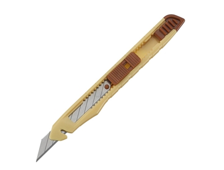 Sdi Arte- Cutter Ergonómico De Alta Precisión Para Manualidades. Cuchilla 9 Mm. Amarillo