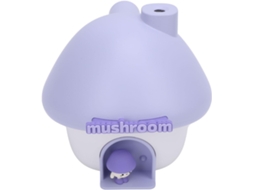 Alomejor Mini Casa De Cogumelos, Umidificador Pessoal 300ml, Portátil, Para Quarto, Escritório
