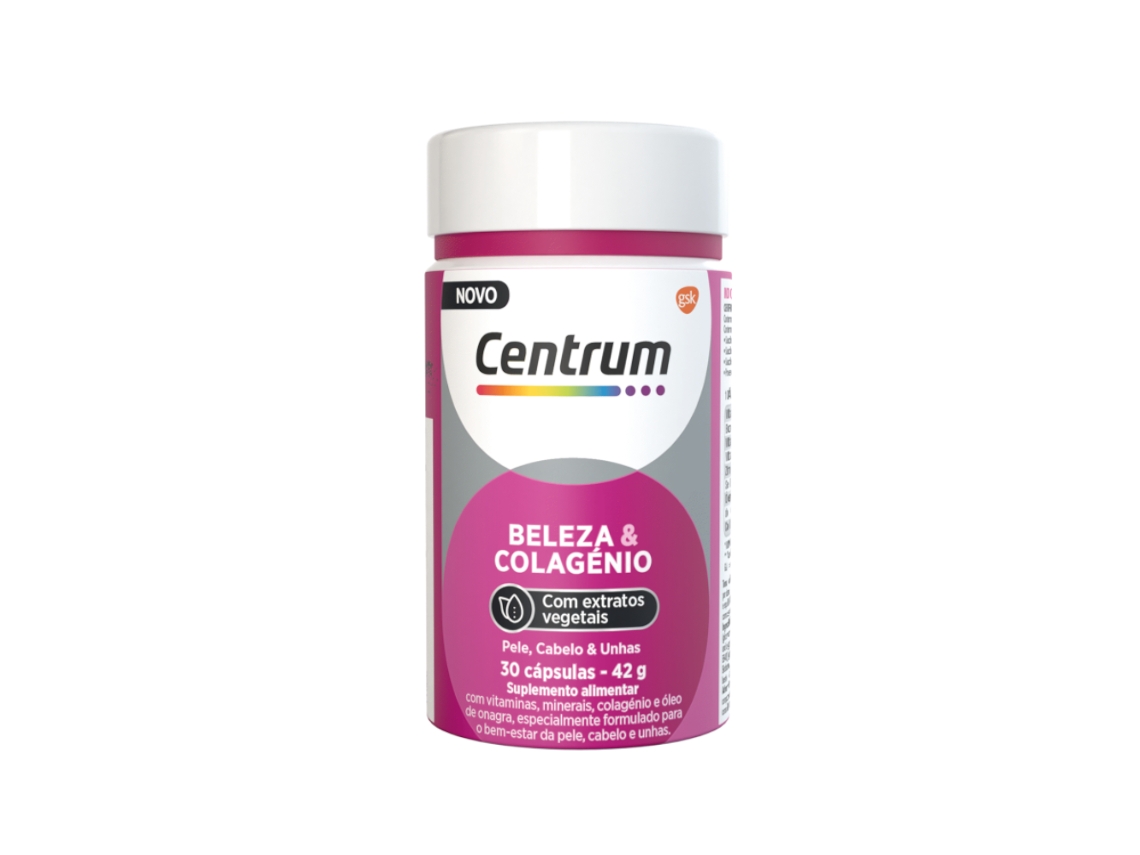 CENTRUM Beleza e Colagénio X 30 Cápsulas