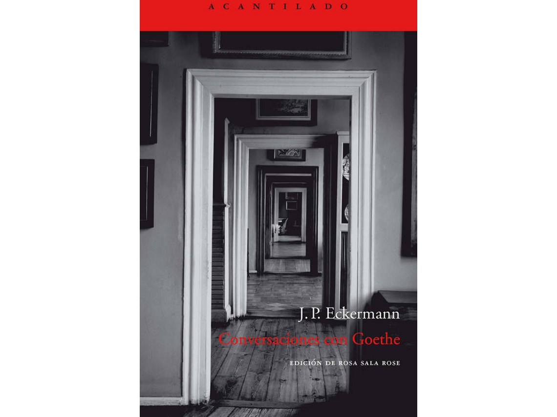 Livro Conversaciones Con Goethe de Johann Peter Eckermann (Espanhol)