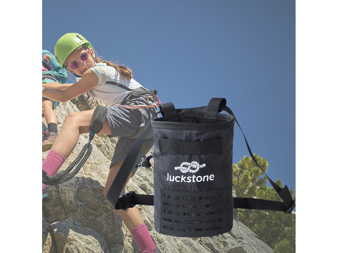 Bolsa de Creta para Escalada com Cinto e Escova, Bolsa de Magnésio, Boulder, Levantamento S/MARCA