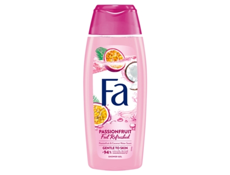 Gel de banho refrescante de maracujá, 400ml Fa