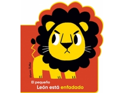 Livro El Pequeño León Está Enfadado de Marion Billet (Espanhol)