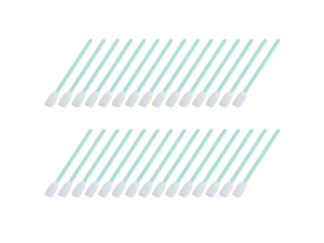 Laxiscreed Swabs De Limpeza Industrial Com Cabeça De Espuma Retangular E Ação Antiestática