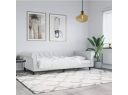 Cama De Solteiro | Camas Para Quarto | Sofá-cama 90x200 Cm Couro Artificial Branco