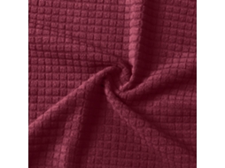 Capa de Sofá Elástica Anti derrapante para 4 Lugares, Vinho