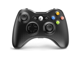 Controle Sem Fio Xbox 360 2,4 Ghz Gamepad Joystick Controle Sem Fio Slowmoose (preto)