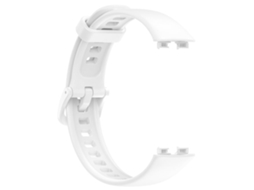 Lurelia Pulseira De Substituição Em Tpu Branco, Compatível Com Huawei Band 8