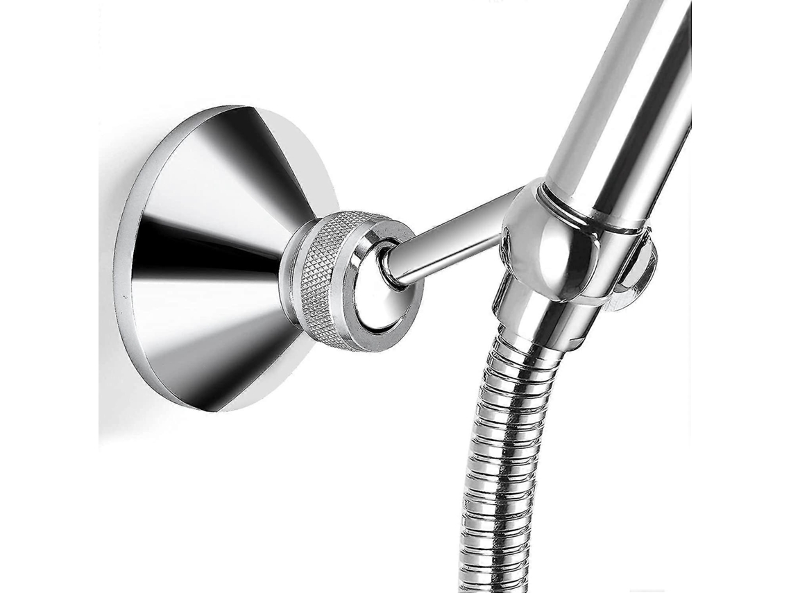 Lurelia Suporte Ventosa Para Chuveiro Aço Inoxidável Cromado 2,2 Cm Rotação 360º Ajustável Ref 513