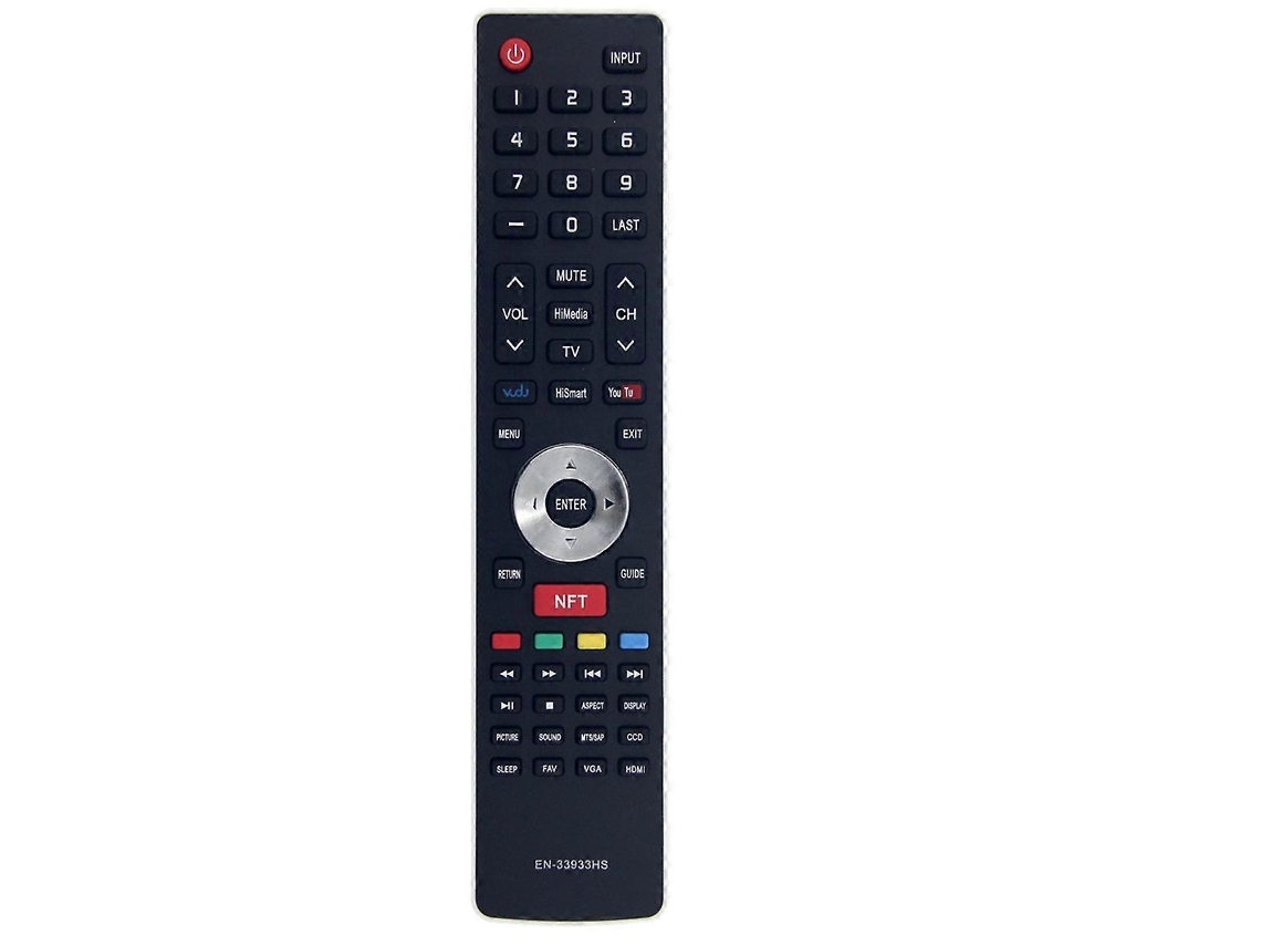 Controle Remoto EN-33933HS para Smart TV LCD 4K UHD