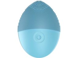 Escova De Limpeza Sônica De Silicone, Remoção De Cravo Recarregável, Massageador Escova Facial Azul.*