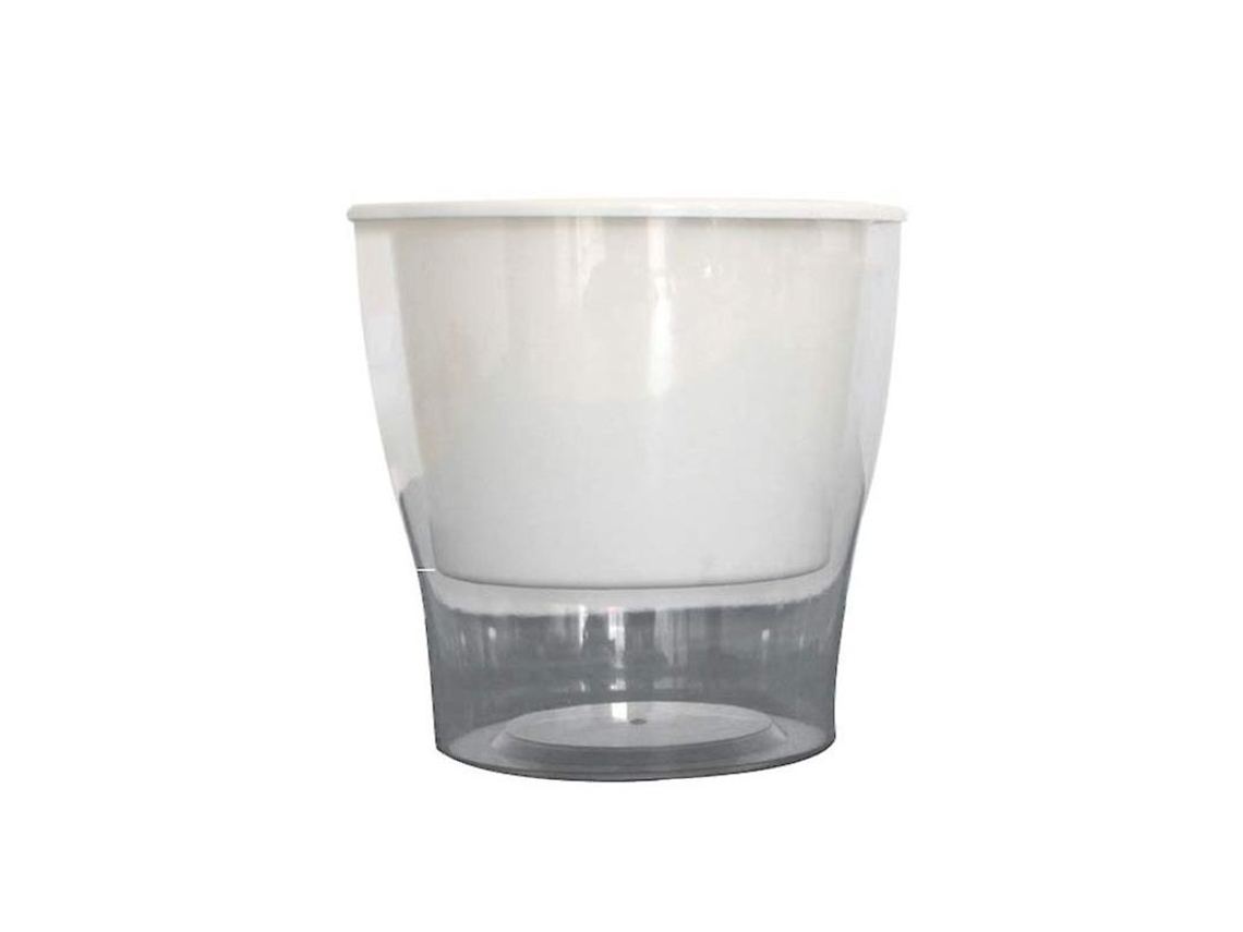 Absorção Automática Transparente Do Armazenamento Da Água Da Planta Da Hidroponia Do Vaso de Resina ALLINLESS