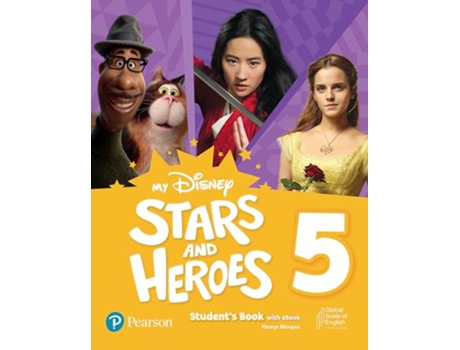 Livro My Disney Stars Heroes Level 5 Students Book With Ebook And Resources de Pearson (Português)