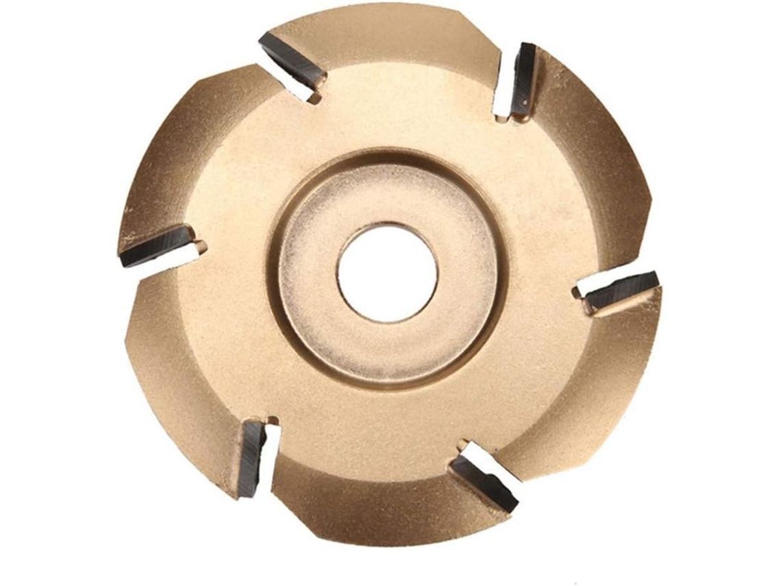 Disco De Corte Em Madeira Com 6 Dentes Para Esmerilhadeira Angular Com Furo De 16 Mm (diâmetro 90 Mm)
