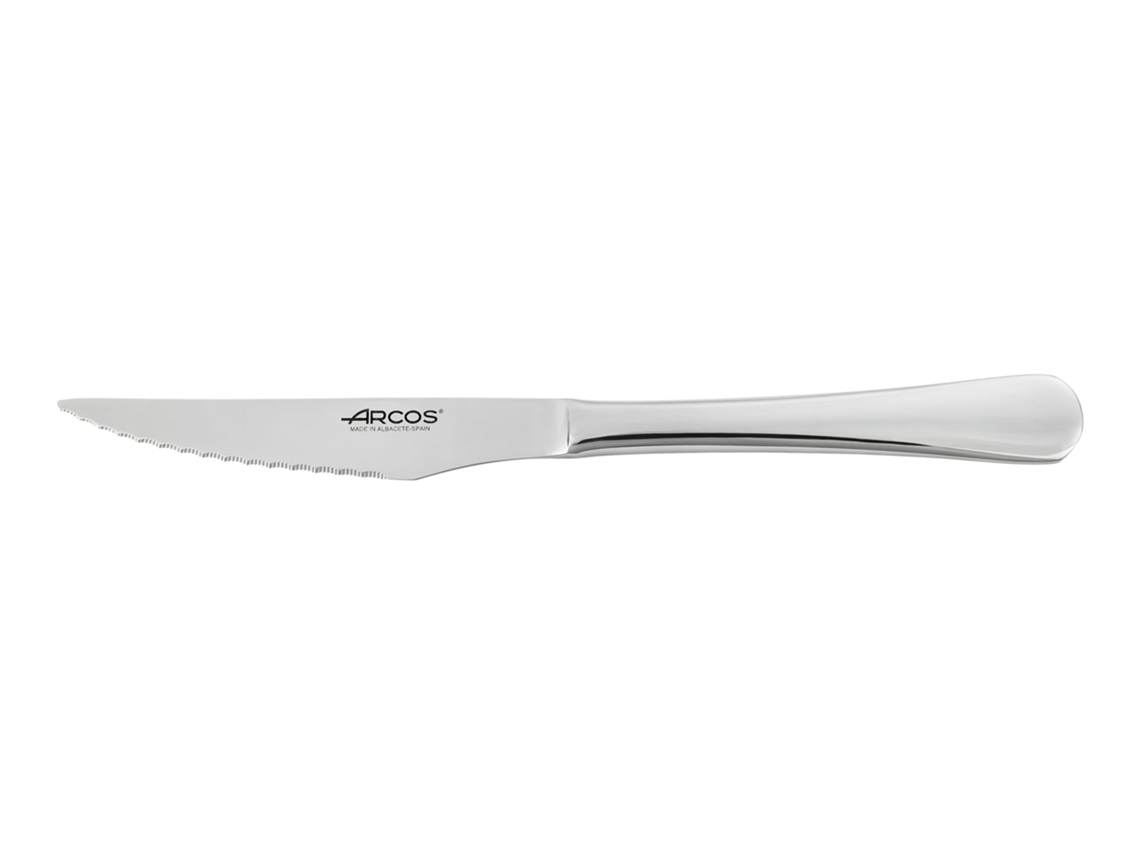 ARCOS 595600 12 Peças Faca para Churrasco Perlado 120 Mm Série Lisboa