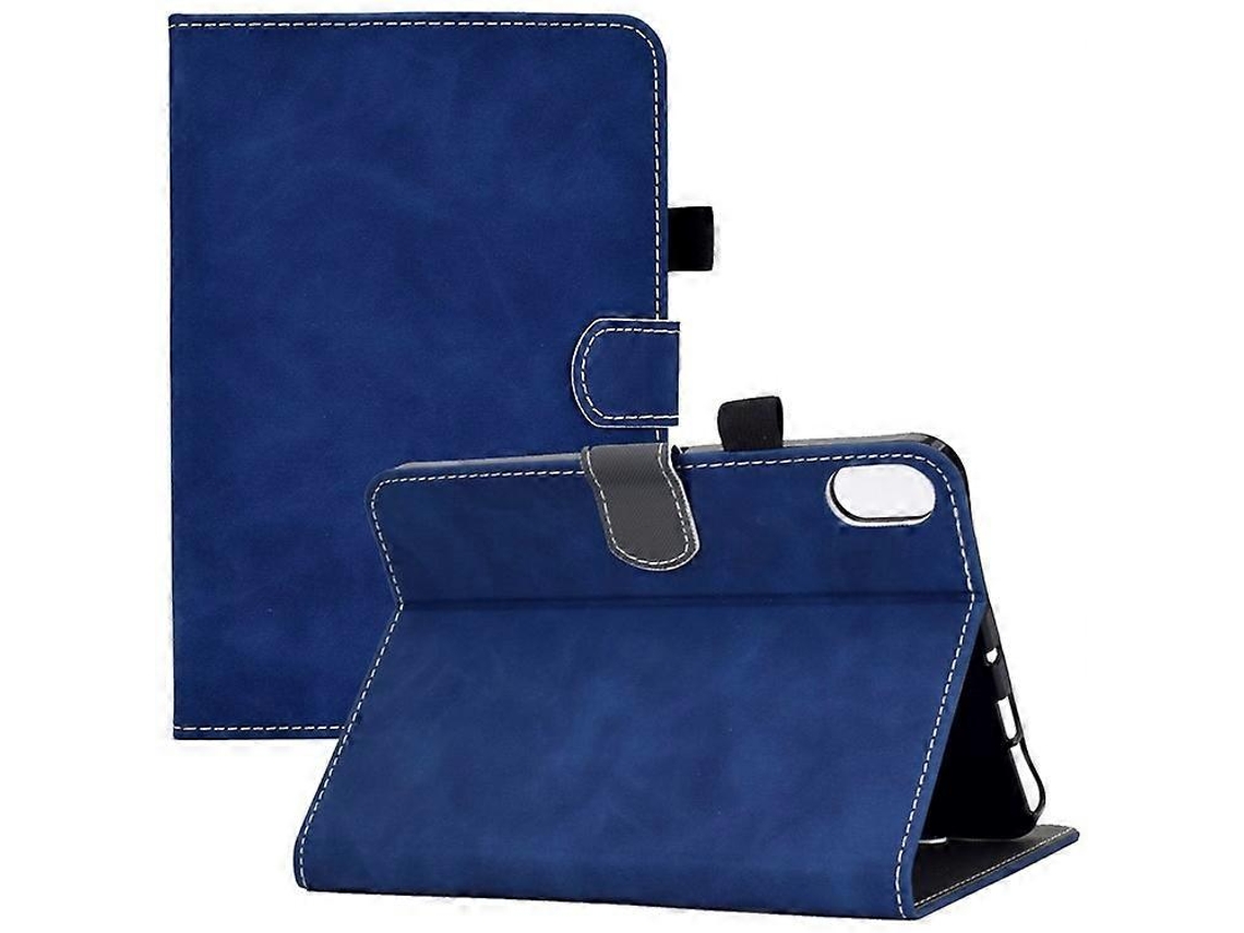 Compatível Com Ipad 10.9 (2022), Capa Para Tablet Em Couro Texturizado Bovino, Resistente A Impactos, Com Porta-cartões E Suporte.