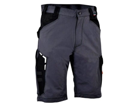 BERMUDA BORTAN CINZENTO ESCURO PRETO  TAMANHO 54