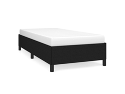 Bed Frame, Bed Frames Vidaxl Preto Tecido (80 X 200 Cm)