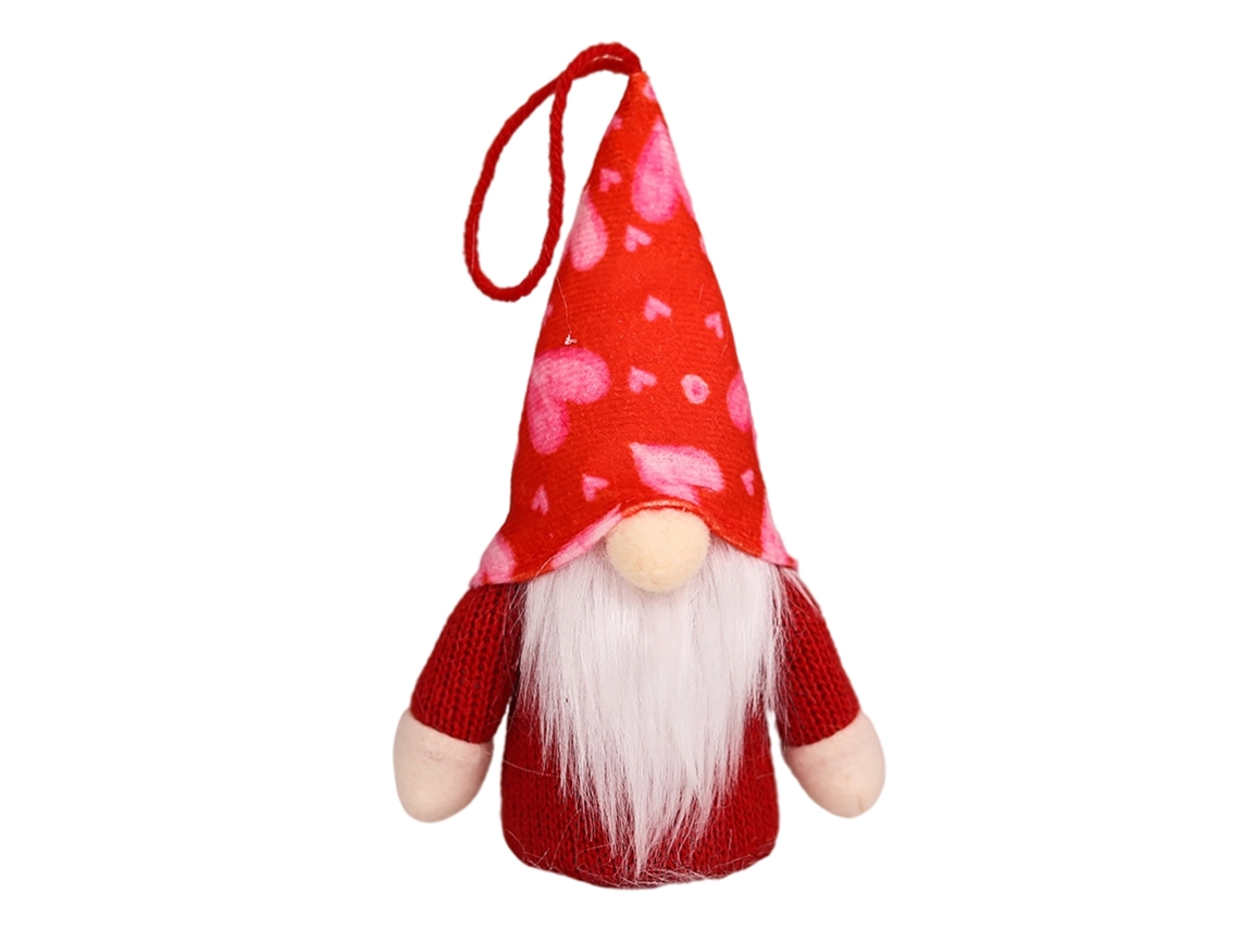 Boneco Gnomos Pelúcia Luz Led Dia Dos Namorados