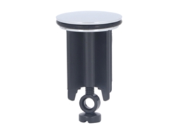 Tapão de Ralo de Banheiro 40mm Preto | S/MARCA