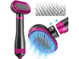 Secador de Cabelo para Cães - Secador de Cabelo 2 em 1 para Animais de Estimação com Escova Substituída - Temperatura Adequada TAISHENGDA