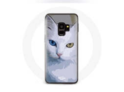 Capa para Samsung galaxy S9 plus Van turco olho gato olho azul olho amarelo