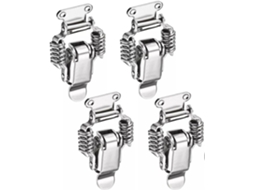 Conjunto De 4 Peças Fabricado Alavanca Com Mola Em Aço Inox, Fivela