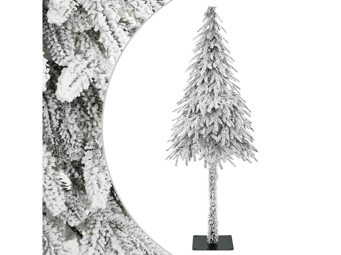 Árvore De Natal Artificial Moderna Vidaxl Branco Plástico
