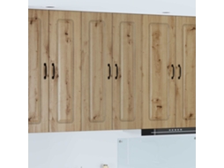 Vidaxl Painel De Lava-louça Kalmar Carvalho Artesanal 60 X 31 X 100 Cm