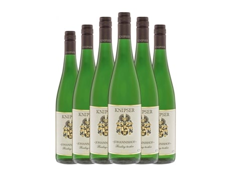 Vinho branco KNIPSER Johannishof Riesling Seco Pfälz (0.75 L - 6 Unidades)