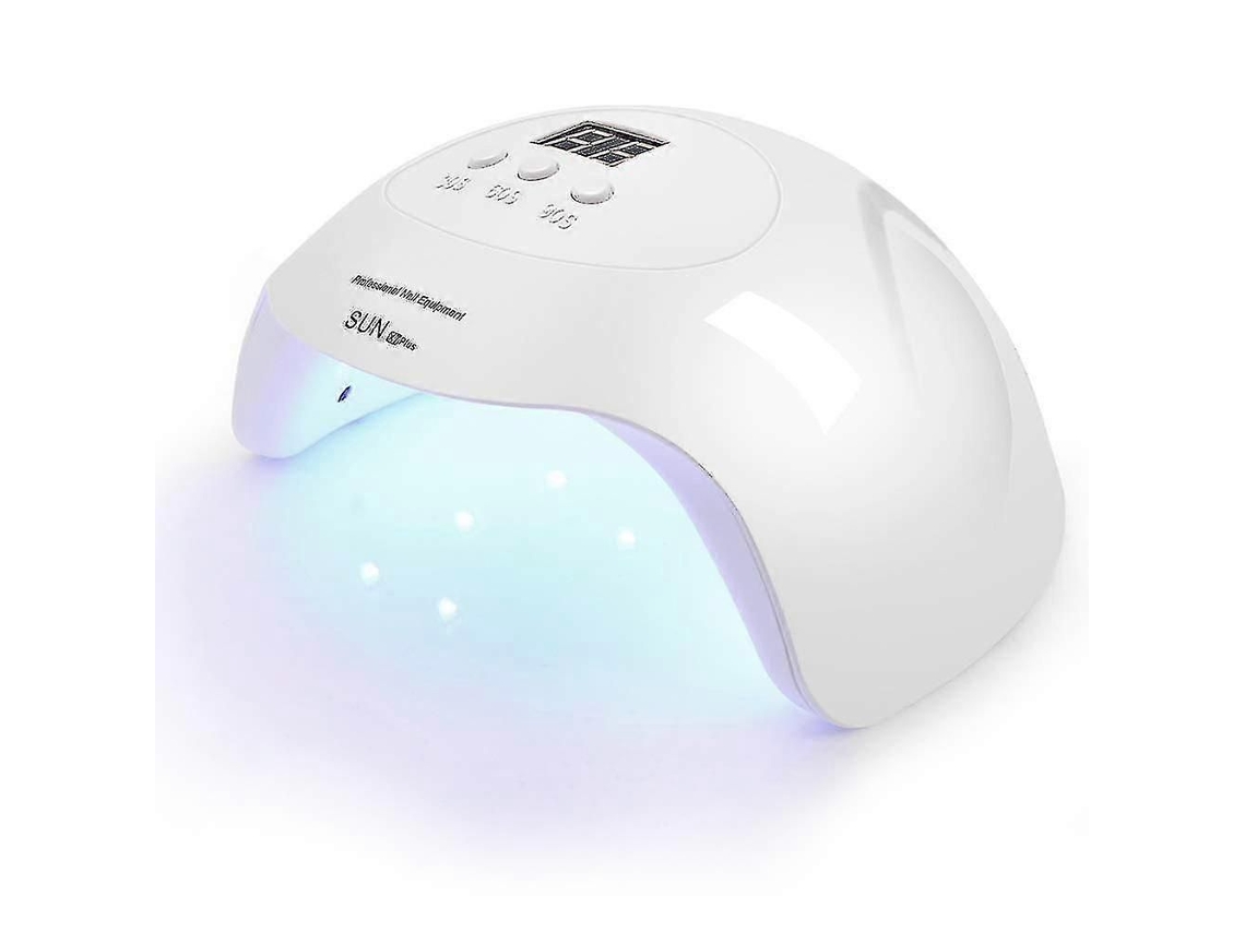 Lâmpada Led Uv Secador de Unhas Profissional X7 para Gel Polonês Lâmpada Led para Unhas de Gel 3 Timers Branco (wh NOSTALGIA88