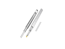 Corrediças Telescópicas Industriais 914 Mm Carga 226 Kg Aço Galvanizado Tekmaquinas