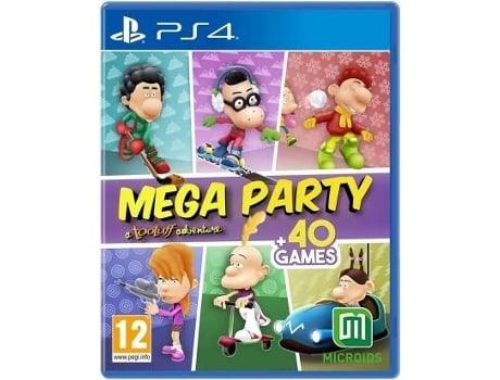 Jogo PS4 Mega Party a Tootuff Adventure