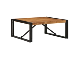 Vidaxl Mesa De Centro 80x80x35 Cm Madeira De Acácia Maciça
