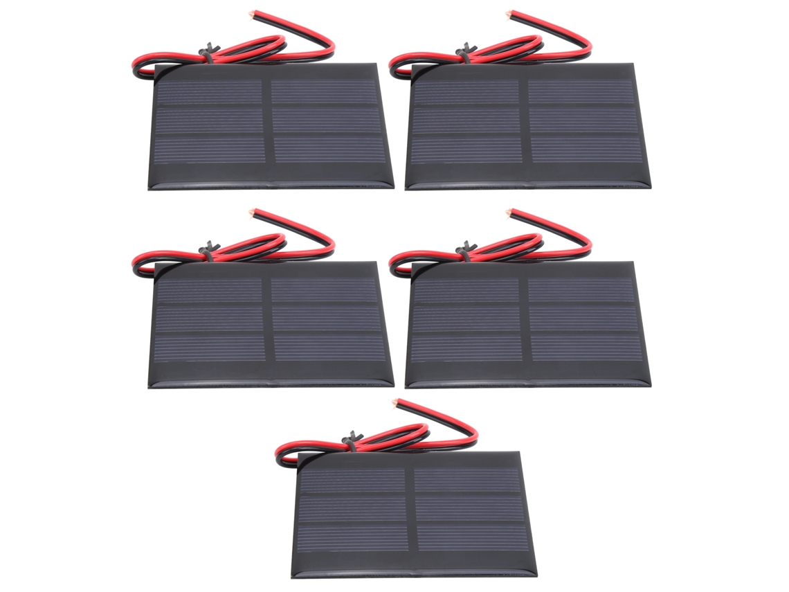 Painel Solar Mini Laxiscreed Com Fio De 30cm E Potência De 0,65w