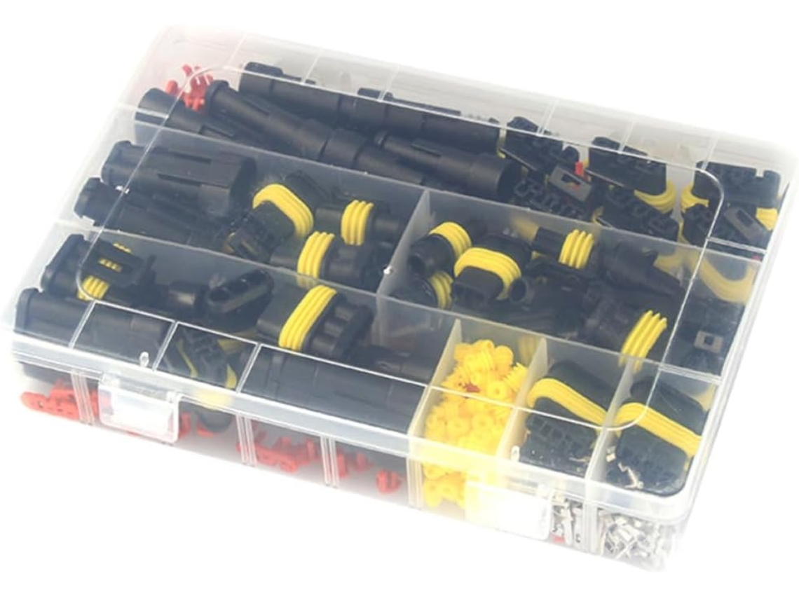 Lâmpada Fiação Chicote Para Xenônio Com 352 Peças, Conector Elétrico, Cobre Niquelado.
