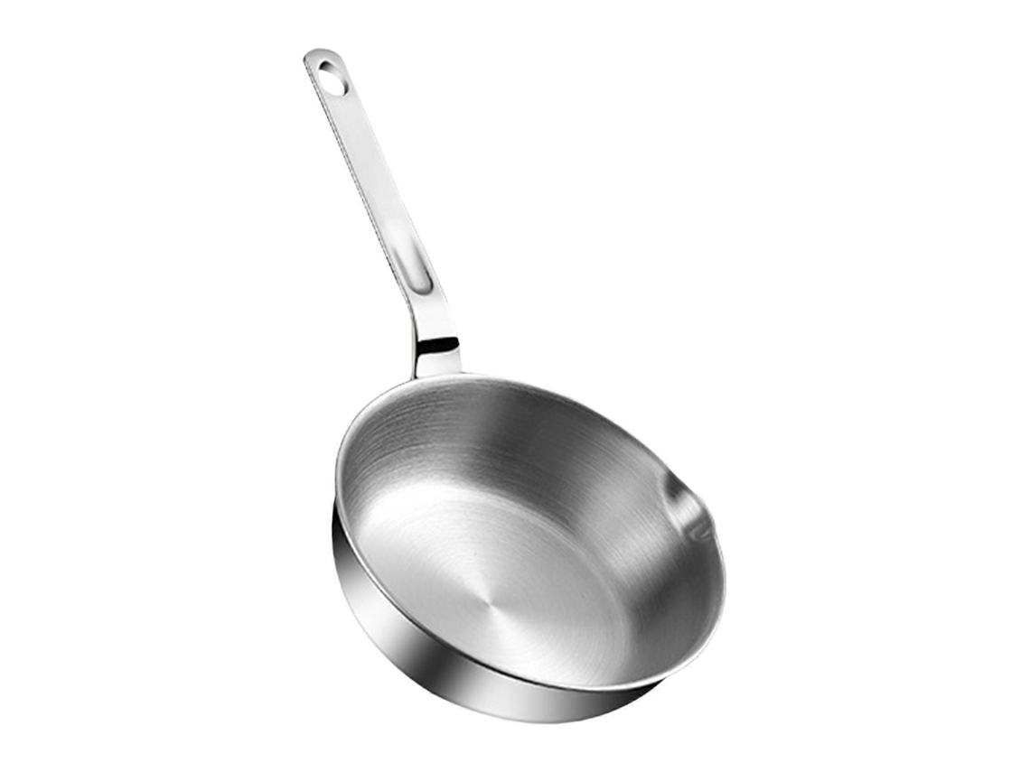 Frigideira De Aço Inoxidável, Frigideira Antiaderente, Aquecedor De Óleo, Frigideira Para Omelete, Derretedor De Manteiga Nostalgia88